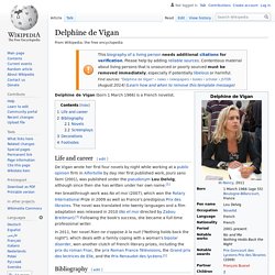 Delphine de Vigan - Wikipedia