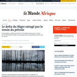 Le delta du Niger ravagé par le venin du pétrole