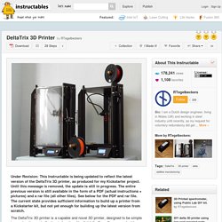 DeltaTrix 3D Printer