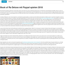 Book of Ra Deluxe mit Paypal spielen 2018 - 500 Euro Bonus Bitcoin, Paypal