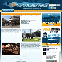 Warner Bros. VIP Studio Tour