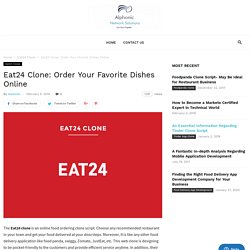 Online Food Ordering Scripts