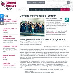 Demand the Impossible - London