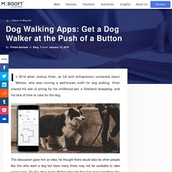 Find On-Demand Dog Walker Near You Through These Dog Walking Apps