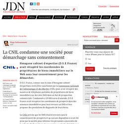 La CNIL condamne une société pour démarchage sans consentement