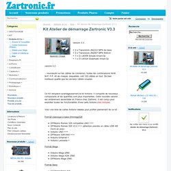 KIT Atelier (Workshop) de démarrage Zartronic V3 [E4N1P002] - 40,00€ : , Zartronic : Votre source Arduino en France