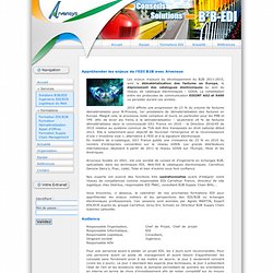 Formation EDI, Dématérialisation de factures, EDIINT AS2, Catalogue électronique