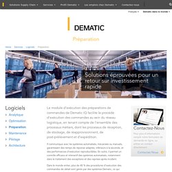 Dematic iQ Module - Exécution des commandes