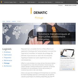 Dematic iQ Module - Contrôle
