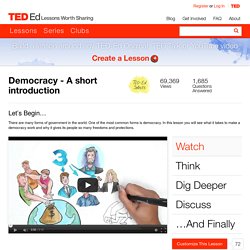 Democracy - A short introduction