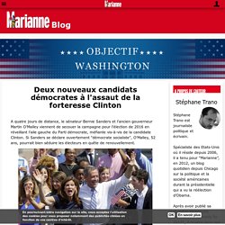 Deux nouveaux candidats démocrates à l'assaut de la forteresse Clinton