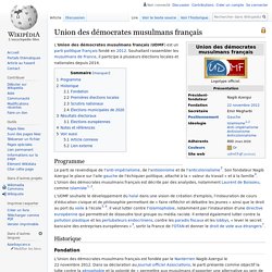 Union des démocrates musulmans français