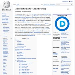 Democratic Party (United States) - Wikipedia, the free encyclope