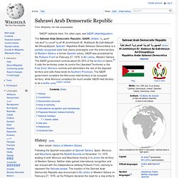 Sahrawi Arab Democratic Republic