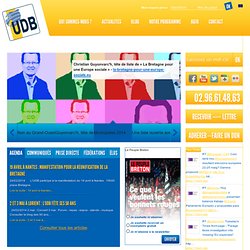 Union Démocratique Bretonne - UDB : parti politique breton