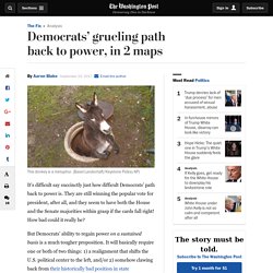 Democrats' grueling path back to power, in 2 maps