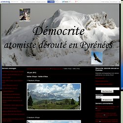 Vallée d'Aspe - Vallée d'Aisa - Démocrite, atomiste dérouté en Pyrénées