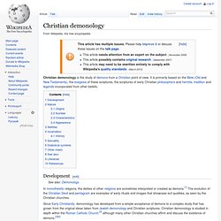 Christian demonology