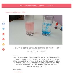 How to Demonstrate Diffusion using Water
