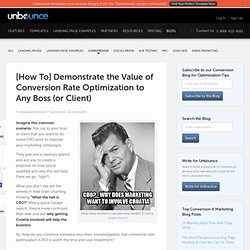 [How To] Convince Your Boss about the Value of Conversion Optimization – in 6 Steps