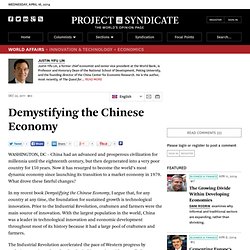 Demystifying the Chinese Economy - Justin Yifu Lin