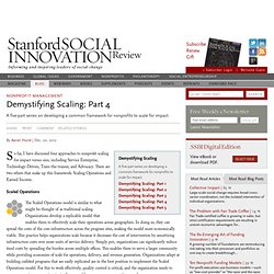 Demystifying Scaling: Part 4