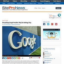 Demystifying Google Penalties: Why Site Rankings Drop