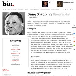 Deng Xiaoping - Biography - - Biography.com