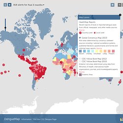 HealthMap - DENGUE