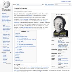 Dennis Potter