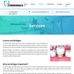 Dental Crowns & Bridges Cost in Chennai