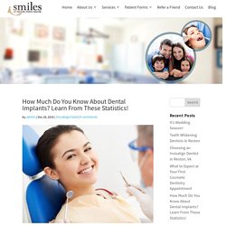 How Much Do You Know About Dental Implants? Learn From These Statistics!