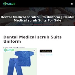 Dental Medical scrub Suits Uniform