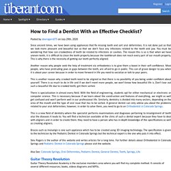 How to Find a Dentist With an Effective Checklist?