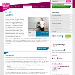 Dentist Job Information