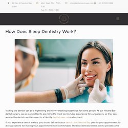 How Does Sleep Dentistry Work? - Dental Sanctuary