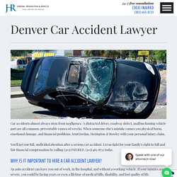 Denver Car Accident Lawyer