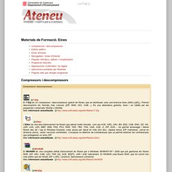 Ateneu - Materials i recursos per a la formació - Departament d'Ensenyament -