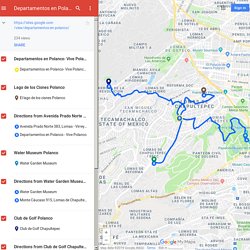 Departamentos en Polanco- Vive Polanco + 52 (55) 2145 7914 - Google My Maps