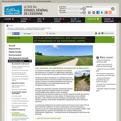 Le Plan Départemental des Itinéraires de Promenade et de Randonnée (PDIPR) : La politique départementale de protection de la nature