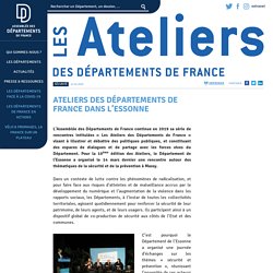 [ADF] Ateliers des Départements de France dans l’Essonne