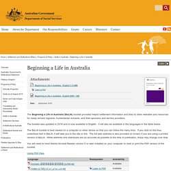 Department of Social Services, Australian Government