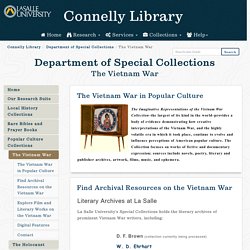 The Vietnam War - Department of Special Collections - LibGuides at La Salle University