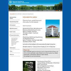 Bavarian Palace Department