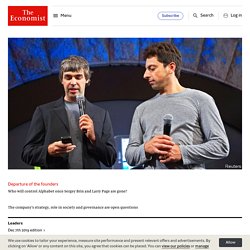 Departure of the founders - Who will control Alphabet once Sergey Brin and Larry Page are gone?