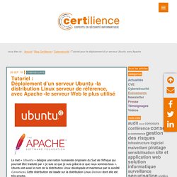 Tutoriel pour le déploiement d'un serveur Ubuntu avec Apache