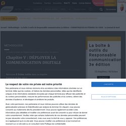 DÉPLOYER LA COMMUNICATION DIGITALE