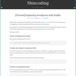 [Tutorial] Deploying wordpress with Dokku