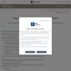Déposer une offre sur le site de Pôle emploi