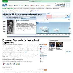 Economy: Depressing but not a Great Depression